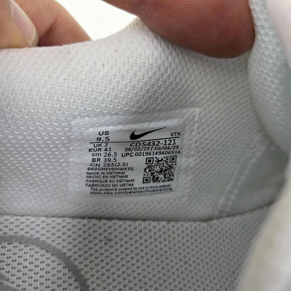 Nike Women's Air Max Excee Shoes US 9.5 CD5432-700 White / Chrome Sneakers - Picture 11 of 12